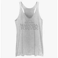Boxlunch Marvel Black Panther: Wakanda Forever Logo Womens Tank Top