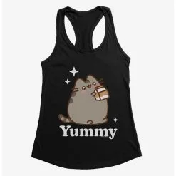 Boxlunch Pusheen Sips Chocolate Milk Womens Tank Top