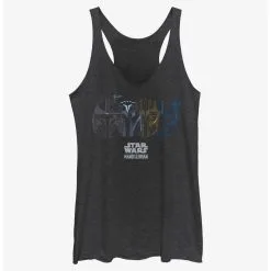 Boxlunch Star Wars The Mandalorian Helmet Logo Womens Tank Top